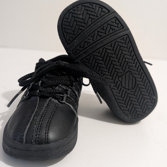K-Swiss The Classics Lite Black Infants Size 6.5 Leather Sneakers - Picture 5 of 5